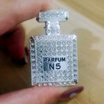Inlay Water Drill No5 Perfume Bottle Car Air Freshener