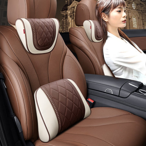 Car Solvent Free Headrest Memory Foam Car Rest Pillow