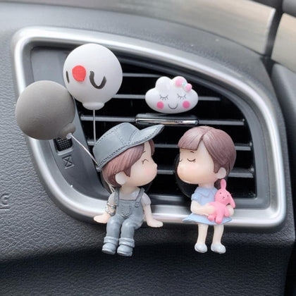Lovely Couple Car Air Vent Freshener Perfume Clip