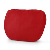 Embroidery Car Headrest Ultra Soft Suede Pillow
