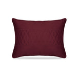 Embroidery Car Headrest Ultra Soft Suede Pillow
