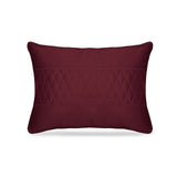 Embroidery Car Headrest Ultra Soft Suede Pillow