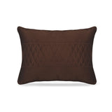 Embroidery Car Headrest Ultra Soft Suede Pillow