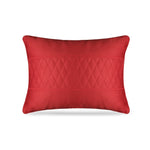 Embroidery Car Headrest Ultra Soft Suede Pillow