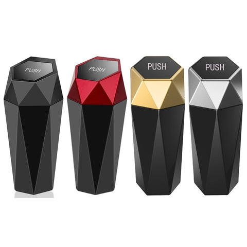 Diamond Design Mini Garbage Bin