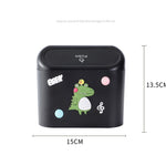 Car Trash Bin Hanging Square Pressing Type Trash Can