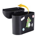 Car Trash Bin Hanging Square Pressing Type Trash Can
